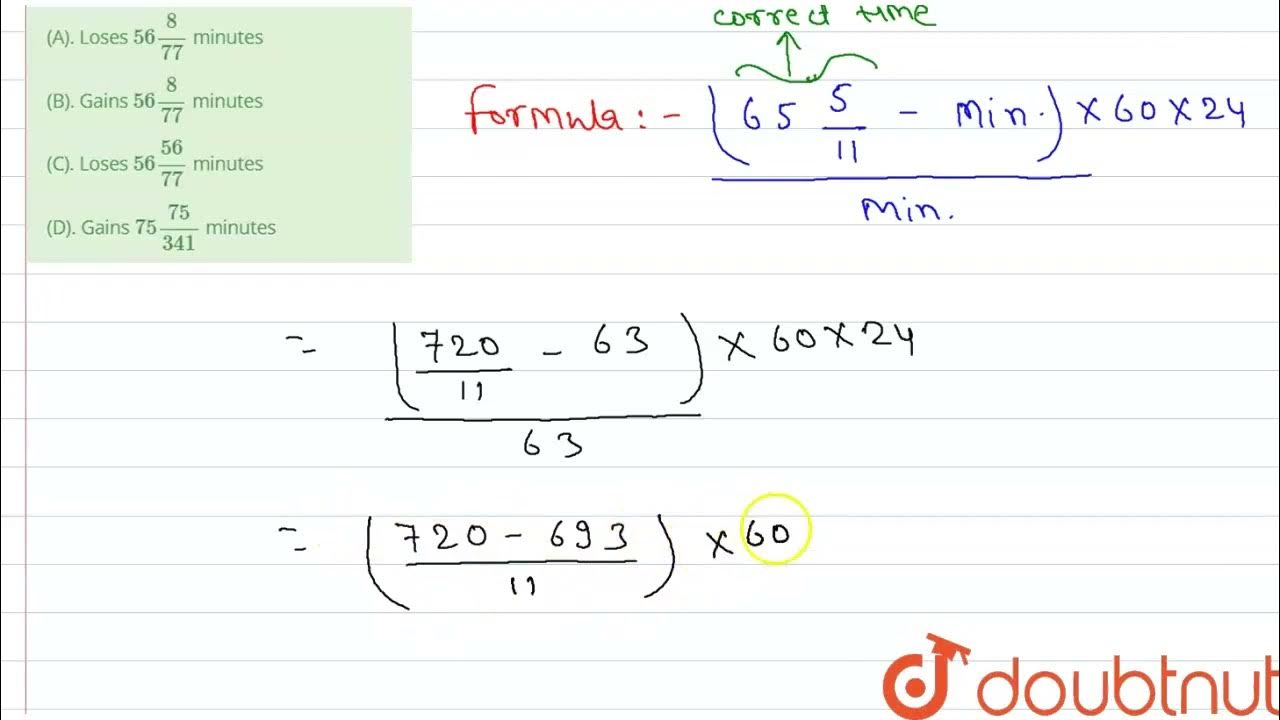 How much does the clock gain or lose per day if its hands coincide