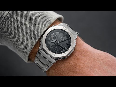 The Fan Favorite “Casioak” Goes Completely Metal - G-SHOCK GM-B2100D-1A -  YouTube