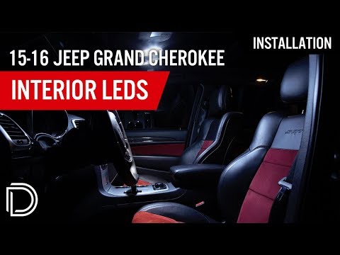 How to Install 2015-2016 Jeep Grand Cherokee Interior LEDs