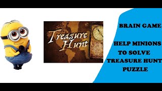CAN YOU HELP MINIONS TO SOLVE TREASURE HUNT PUZZLE ? screenshot 4