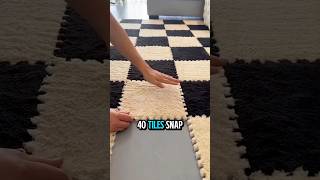 Puzzle Tiles That Snap, Customize, And Machine-Wash