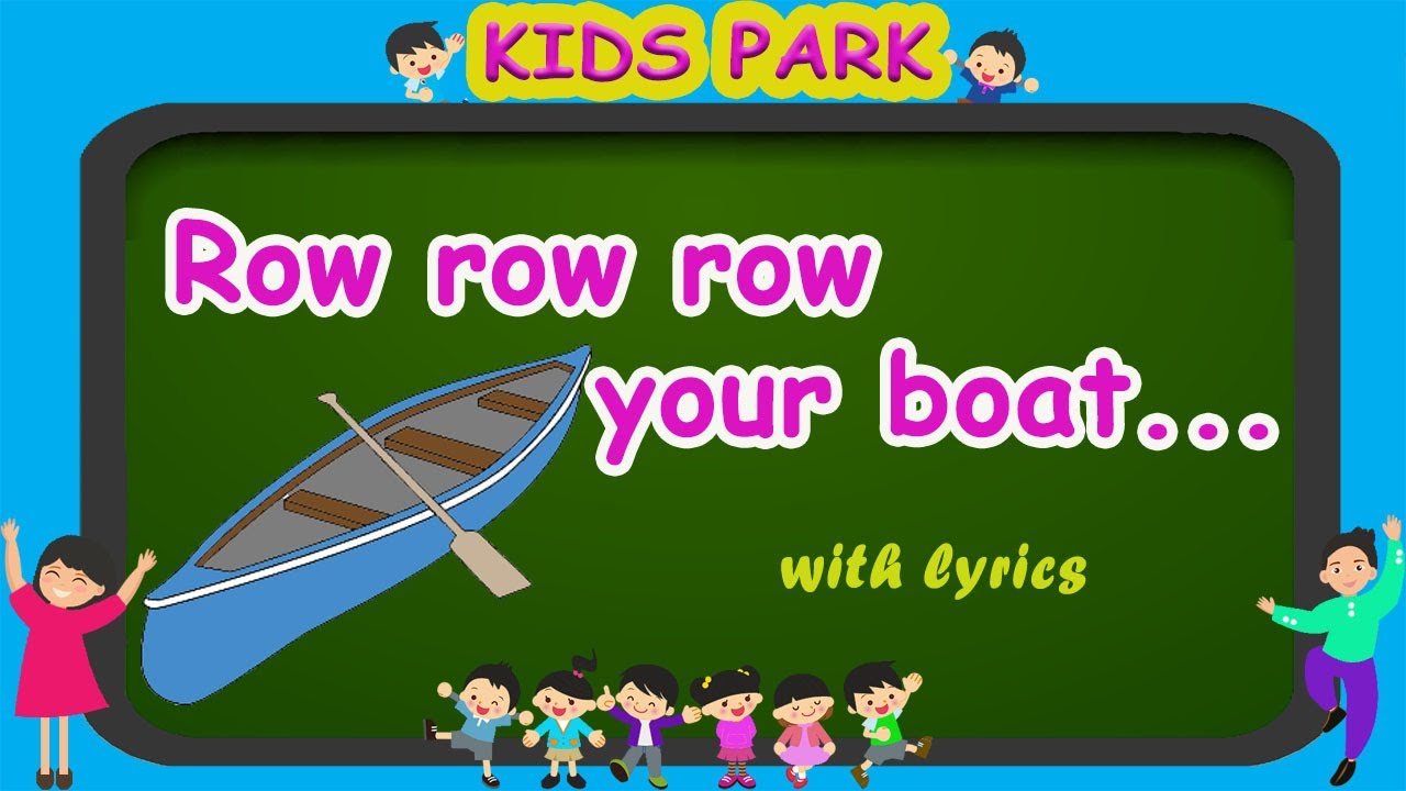 row row row your boat lyrics