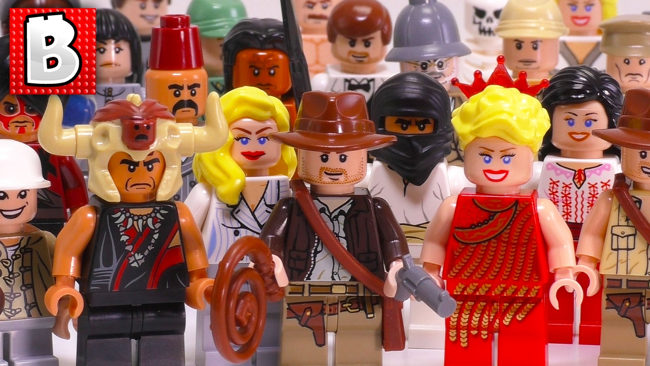 Every LEGO Jones Minifigure Made!!! | Full Collection Review - YouTube