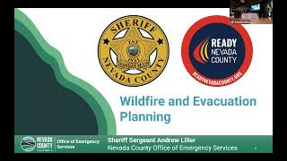 Nevada County Sheriff's Office   Emergency Preparedness and evacuation planning