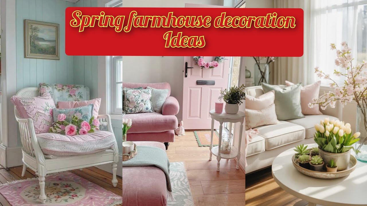 10 Spring 2026 DIY Farmhouse Decor Trends 🌸 | Budget-Friendly Rustic Ideas You’ll Love