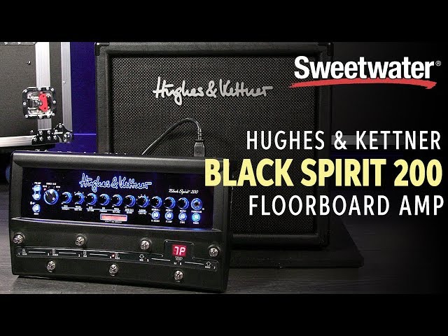 Hughes & Kettner Black Spirit 200 Floorboard Amp Demo