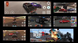 Demolition Derby 2 gameplay - keseruan meledakkan mobil @Boy Si Bocil screenshot 5