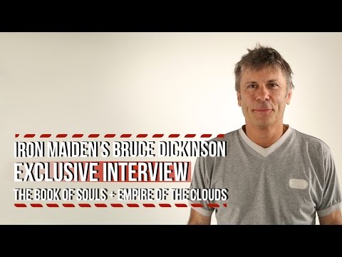 Iron Maiden's Bruce Dickinson on 'The Book of Souls' + 'Empire of the Clouds'