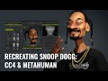 Recreating snoop dogg character creator and metahuman creator