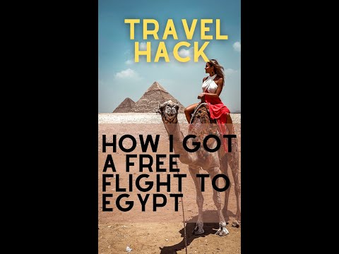 Travel HACK! How to get FREE Flights #shorts