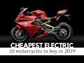 Top 10 Electric Motorcycles that Are Actually Affordable Starting at $2,300