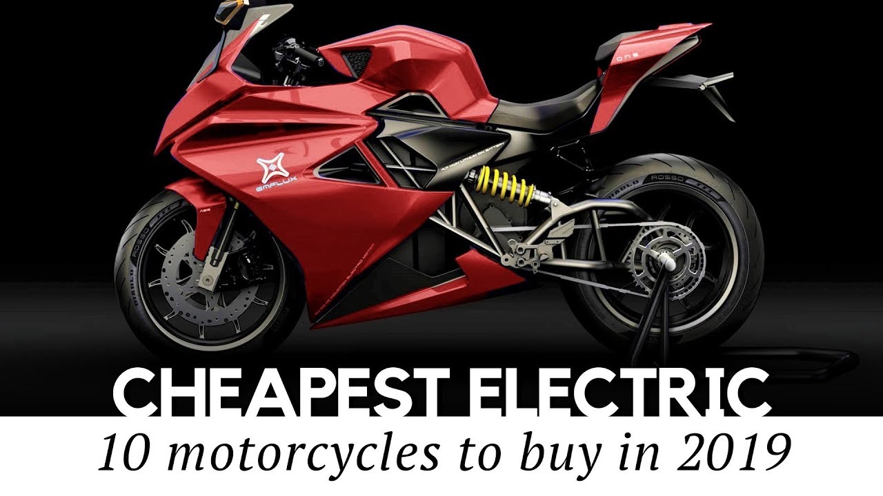 Top 10 Electric Motorcycles that Are Affordable Starting $2,300 - YouTube