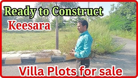 ✅Ready to Constuct Villa plots for sale || Near Keesar || Villa plots for sale in hyderabad || HMDA