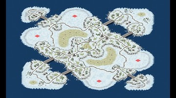 Eagle Red Asian Alliance Mod: Polar Oblong (2-4) Soviet faction vs AI