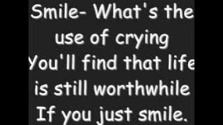 Charlie Chaplin Smile lyrics (Glee)