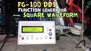 FG-100 DDS Function Generator for Square Waveform