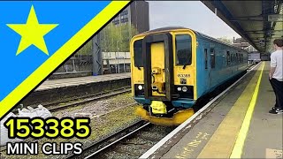 [Mini Clips 26] Colas Rail 153385 at Portsmouth &amp; Southsea + Cab