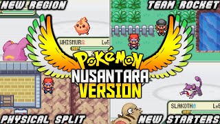 Pokemon Nusantara Version - Old ROM With New Story, Physical Split, New Starters & Much More To See!