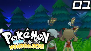 Pokemon Alpha Sapphire Wonderlocke Part 1-Unprofessional start!