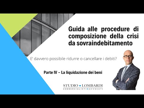 Video: Sulla liquidazione dei beni?