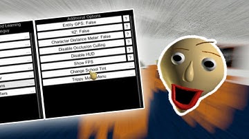 New Baldi’s Basics Mod Menu 1.4.3