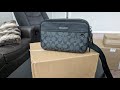 Coach graham crossbody in signature canvas quick unboxing no talking coach coachoutlet crossbody