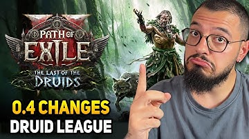 POE2 0.4 Will CHANGE EVERYTHING – My Druid League Predictions!