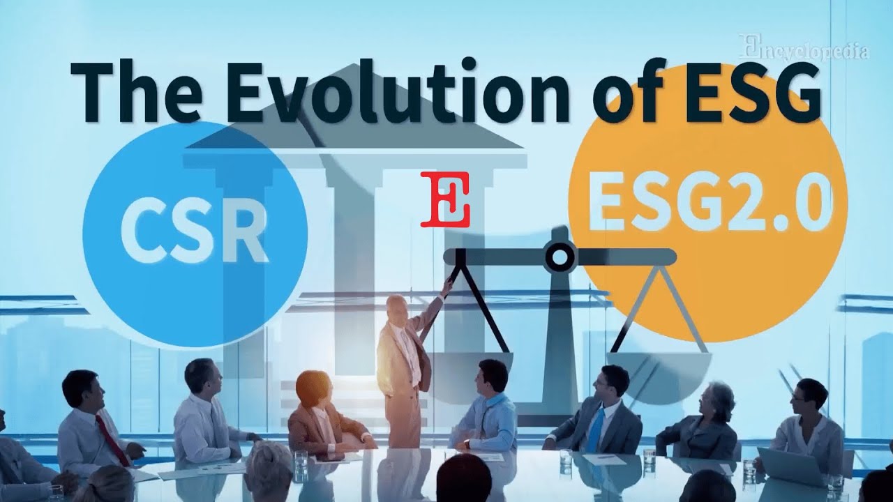 【Encyclopedia】Beyond CSR: The Strategic Shift to ESG 2.0 - YouTube