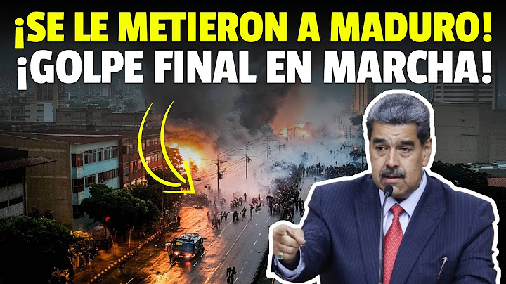 🚨 ¡SE LE METIERON A MADURO! El Golpe Final Ya Está en Marcha