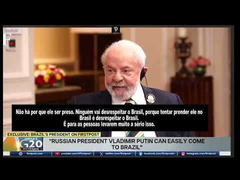 Com  receio de impeachment Lula recua sobre Putin visitar o Brasil