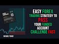 Follow this easy forex trading strategy  pass your funded account challenge fast proof i did