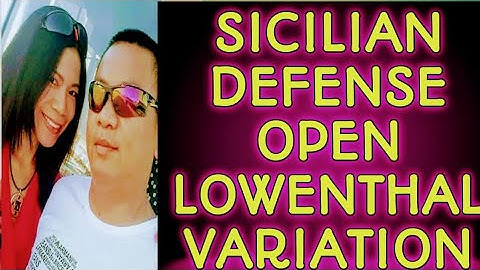 SICILIAN DEFENSE OPEN LOWENTHAL VARIATION (my actual game)