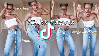 *TRYING* To Learn TikTok Dances...lmao who sent me?! | Nyemba