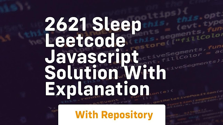 2621 sleep leetcode javascript solution with explanation
