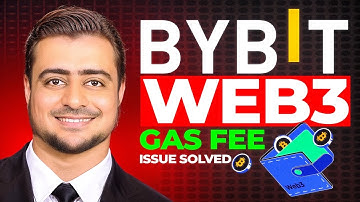 Bybit Web3 Wallet Gas Fee Issue  Solved - Step By Step