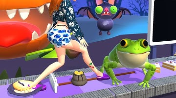 Tippy Toe 3d asmr - New Update Gameplay | Tippy Toe Game Android,iOS Level 253