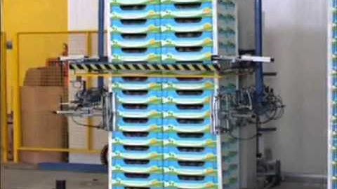 Strapping machine with corner