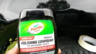 Turtle Wax PREMIUM RUBBING COMPOUND - Coating Perlindungan Cat Mobil ANTI UV Original Made In USA