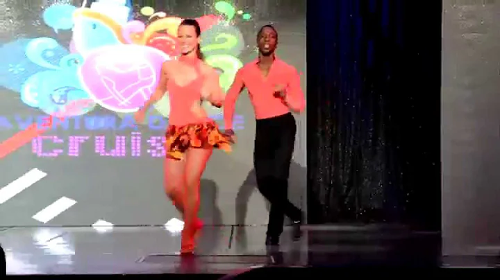 Clifton & Andrea at Aventura Dance Cruise 2014