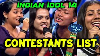 Contestant name list of indian idol season 14 new season 2023