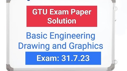 GTU Exam Paper Solution 31 July | BED and G | Summer 2023