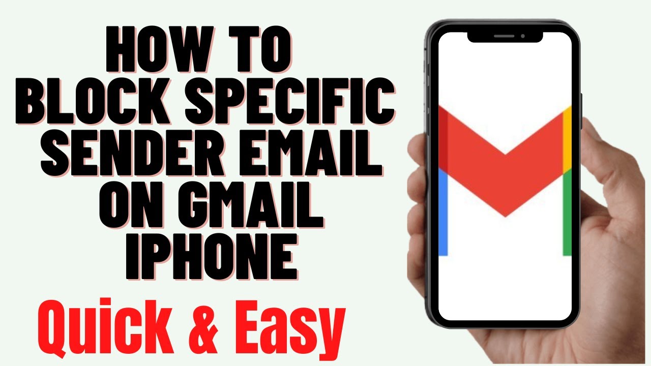 How To Block Specific Sender Email On Gmail Iphone YouTube how-to-block-specific-sender-email-on-gmail-iphone-youtube