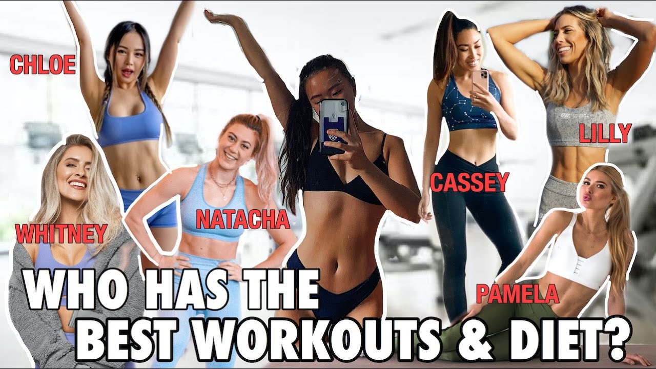 I Ate  Exercised Like The MOST POPULAR Fitness YouTubers For A WEEK CHLOE MADFIT PAMELA etc