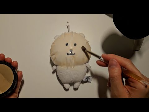 この小さなクマにメイクをしてくれるんですか？ | ASMR
