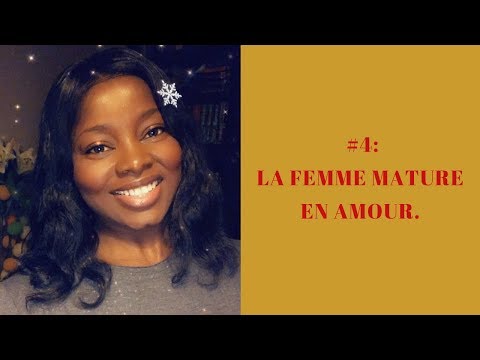 La femme mature en amour.