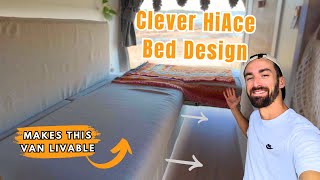 Practical Toyota Hiace Bed design - Full Tour by Jake Edmunds 2,422 views 1 month ago 7 minutes, 1 second