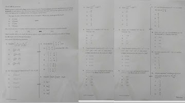 WASSCE 2021 Elective mathematics paper 1 questions 11 to 20
