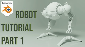 Blender Robot Modeling Tutorial [Part 1]