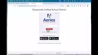 Resetting Aeries Parent Portal Password