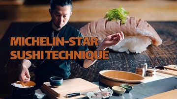 Step-by-Step Nigiri Sushi Shaping by Former-Michelin Chef Yama